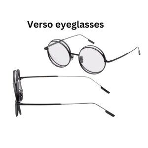 New Verso Unisex IS1009-A Orbit Black Optical Frames